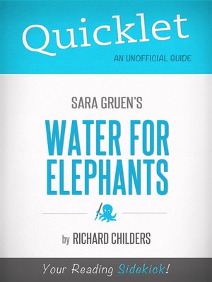 cover image of Quicklet on Water for Elephants by Sara Gruen